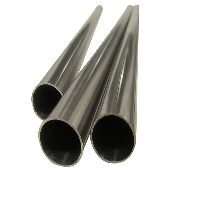 ASTM 201 304 304 L 316L Round Refined Welded Stainless Steel Pipeline with Rust Resistant